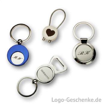 Schlüsselanhänger mit Logo